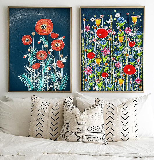 grafiki i ilustracje Zestaw 2 prac A3