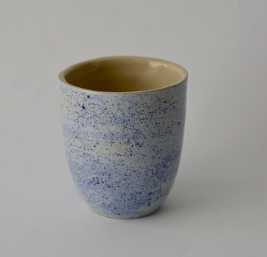 kubki kubek ceramiczny niebieski