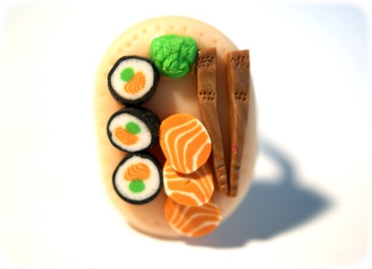 Sushi - pierścionek Modeliniaki