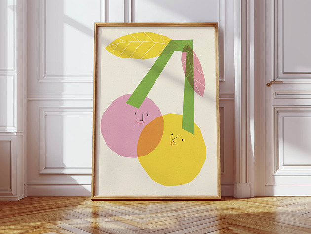 plakaty Plakat Wiśnie