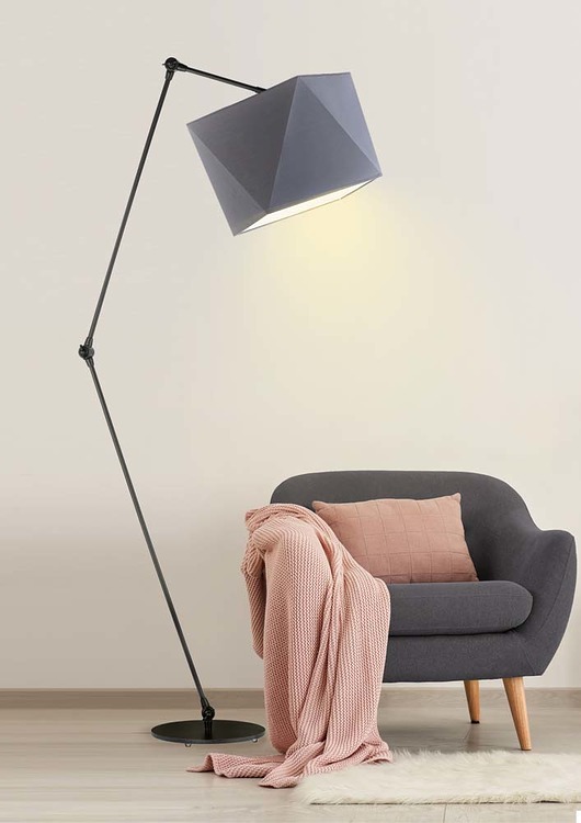 Designerska lampa podłogowa OSAKA LYSNE
