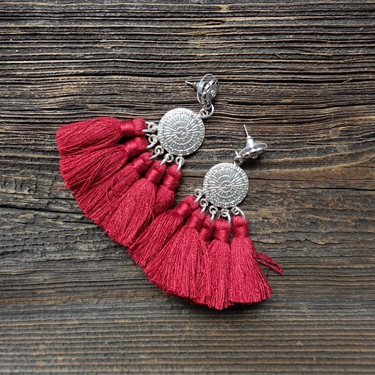 Boho Love -kolczyki z chwostami Mró Soutache
