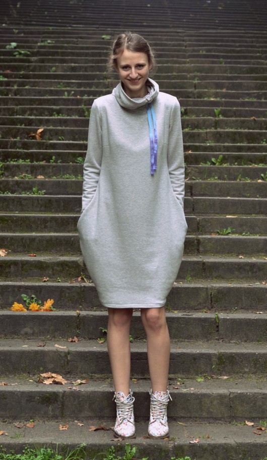 Dresowa sukienka S/M ivy style