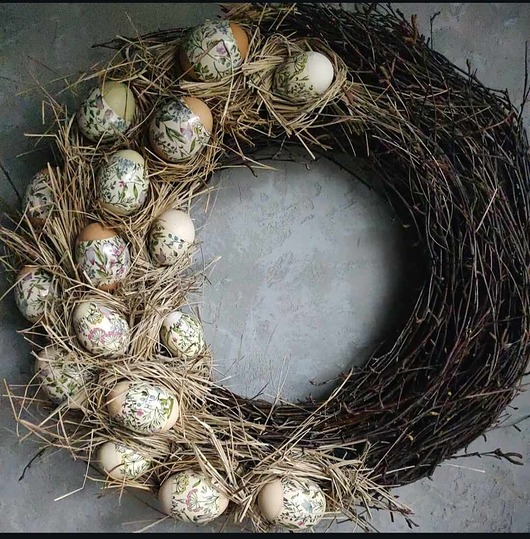 wianki wielkanocne Wianek wielkanocny