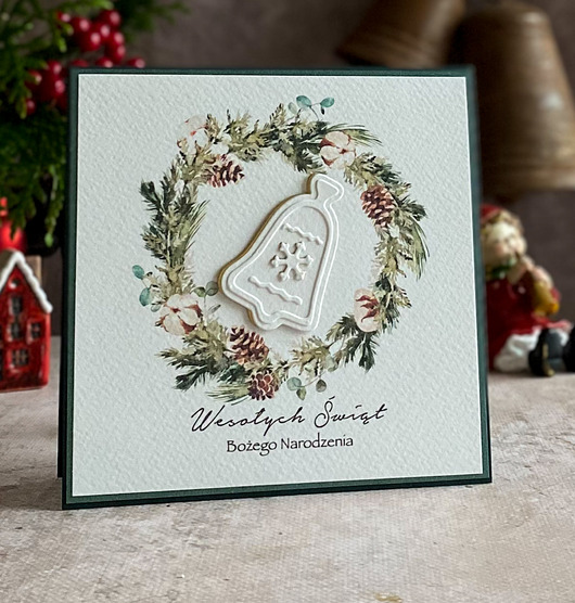 kartki świąteczne Personalizowana kartka na Boże Narodzenie, BN 24A