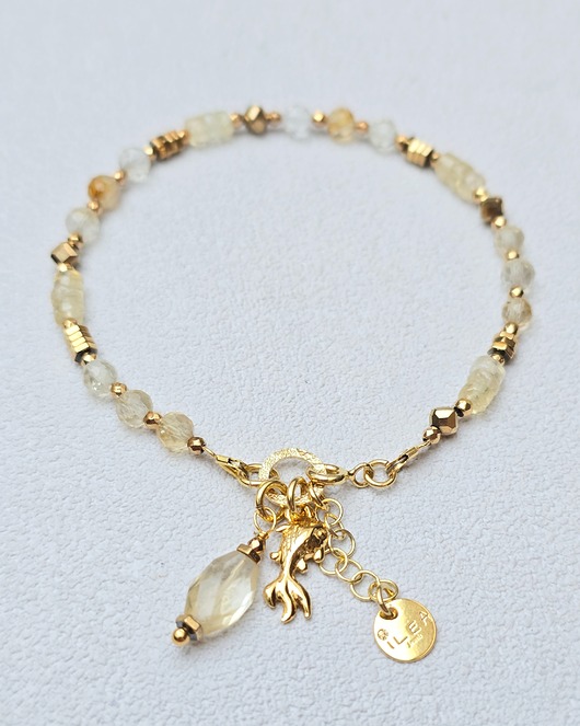 bransoletki złote Bransoletka Cytrynka