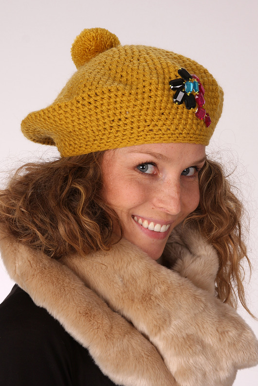 Unikatowy beret Ula Raclawska