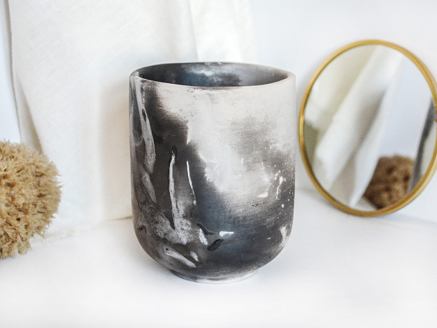 kubki i filiżanki Ręcznie robiony kubek ceramiczny