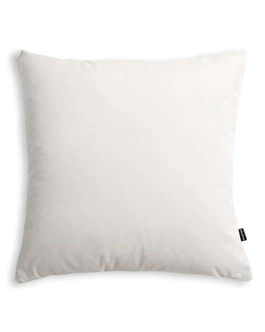Velvet biała poduszka dekoracyjna 45x45 Poduszkowcy