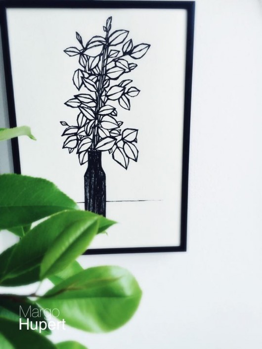 plants roślina wydruk grafiki Margo Hupert