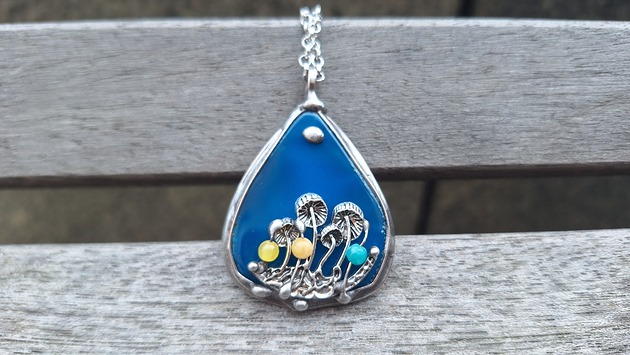 wisiory Grzybki - wisiorek