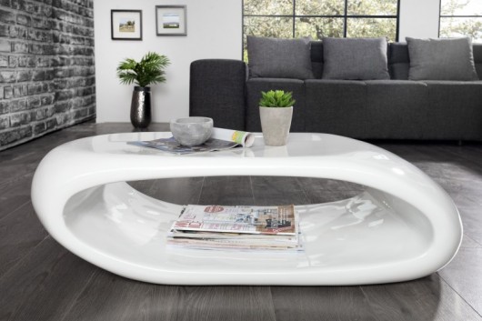 Stolik kawowy Brook White 100cm (Z35572) Home Design