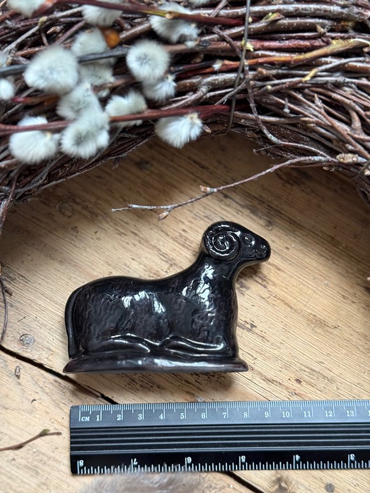 ozdoby wielkanocne Baranek wielkanocny czarny