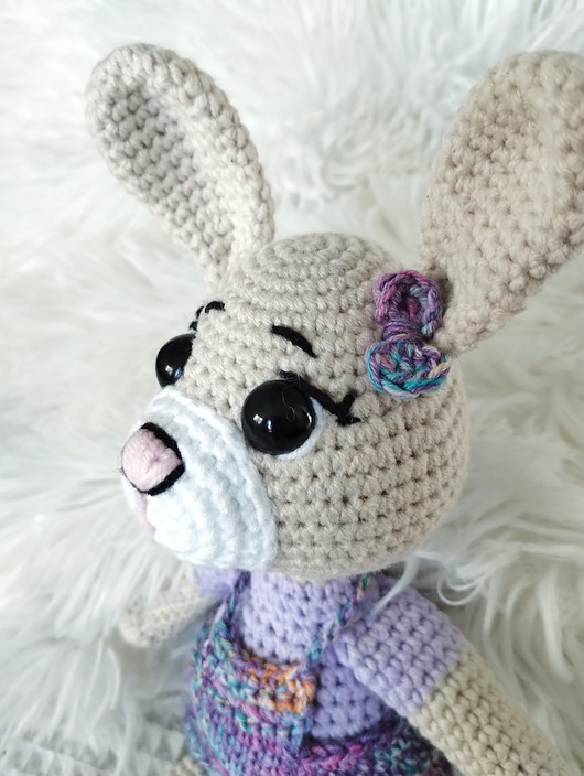 misie i maskotki Króliczek Zuzia, zajączek, królik, zając