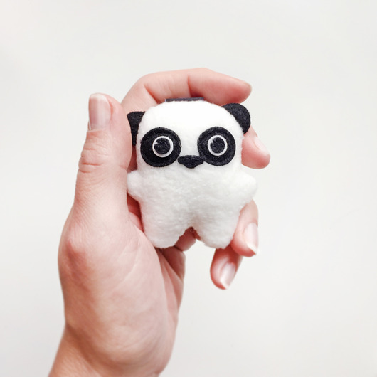 breloki dla niego Bambini, Panda breloczek