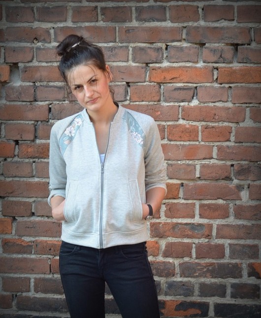 Dresowy Bomber M/L ivy style