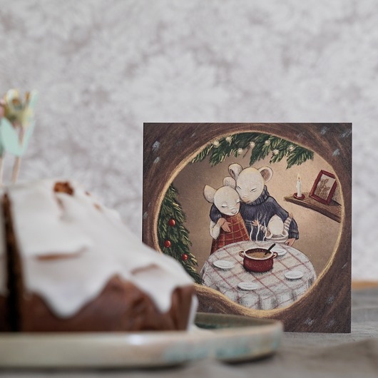 kartki świąteczne CHRISTMAS HOME kartka świąteczna