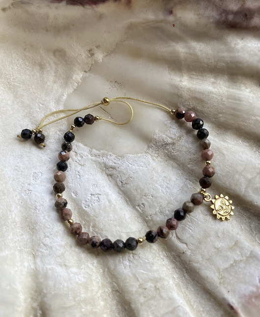 bransoletki z kamieni naturalnych Selflove-  bransoletka z Rodonitem