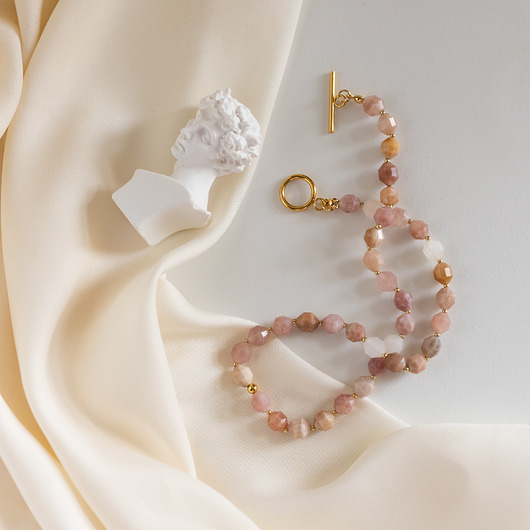 chokery Choker kamień słoneczny