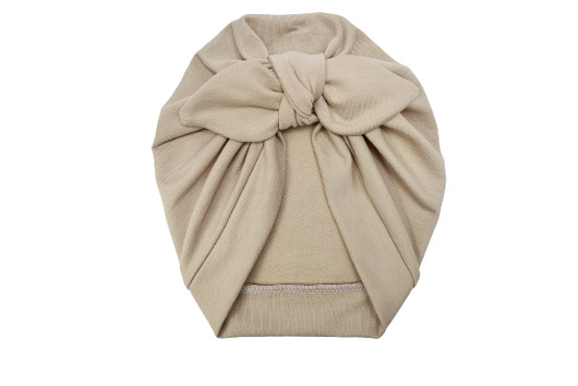 Turban boho beż Petite Dame