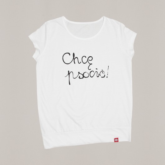 Chcę psocić! - t-shirt / tunika / onesize / over familove