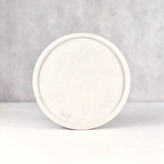 Taca B-Round White Betonove