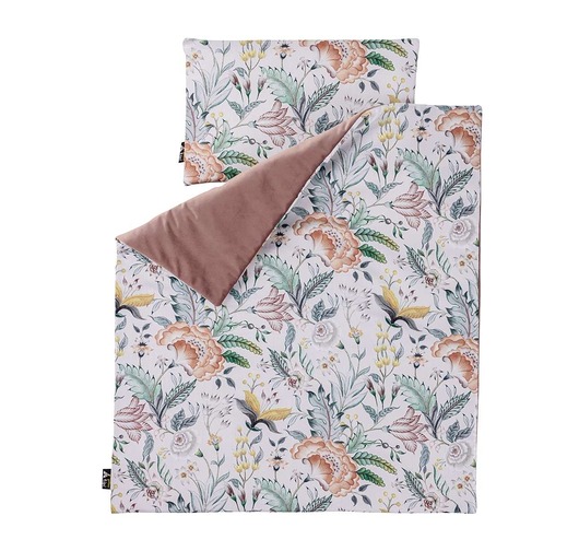 kocyki, kołderki, pościel dla dzieci Kocyk Velvet Nest Premium rose
