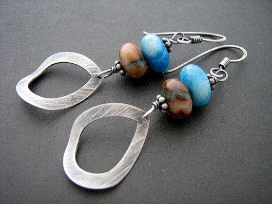 agat larimar w srebrze Lahovska