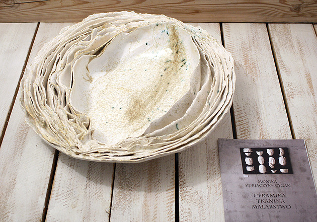 miski i misy Organic Form  -Shell -  misa -  ceramika art