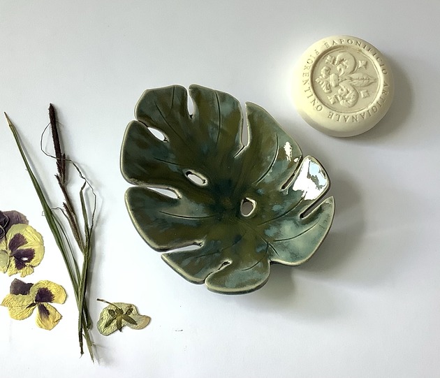 Mydelniczka "Monstera" Ceramystiq
