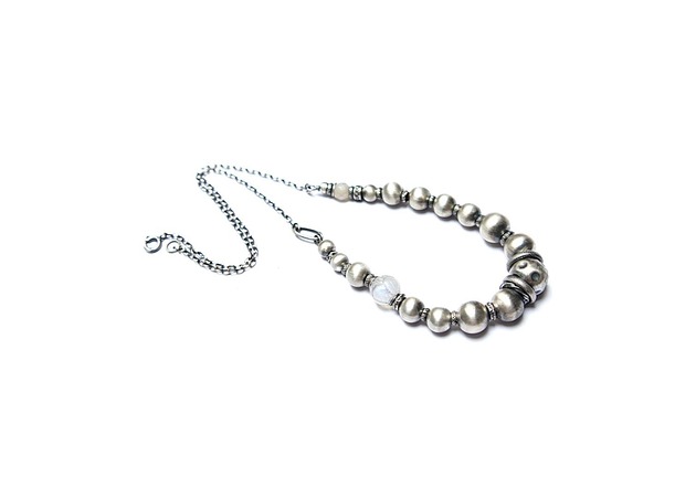 kolie Silver ball vol. 5 - korale  naszyjnik