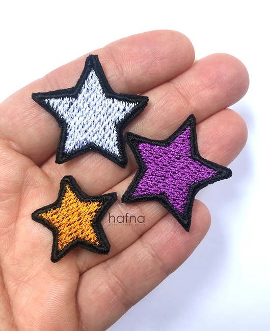 Naszywki Halloween Stars HafnaHaft