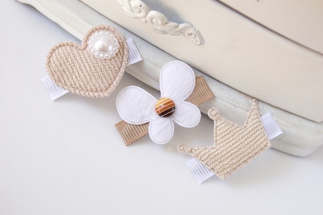 ozdoby do włosów dla dzieci Spinki dla niemowląt na pierwsze włoski