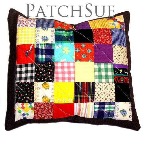 MULTICOLOR I pillowcase PatchSue