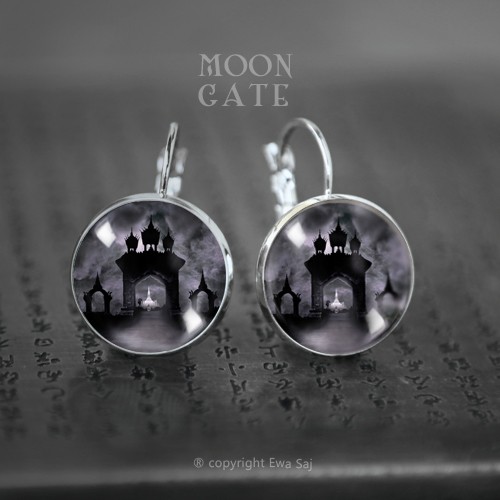 Moon Gate , kolczyki Ewa Saj Fotografie