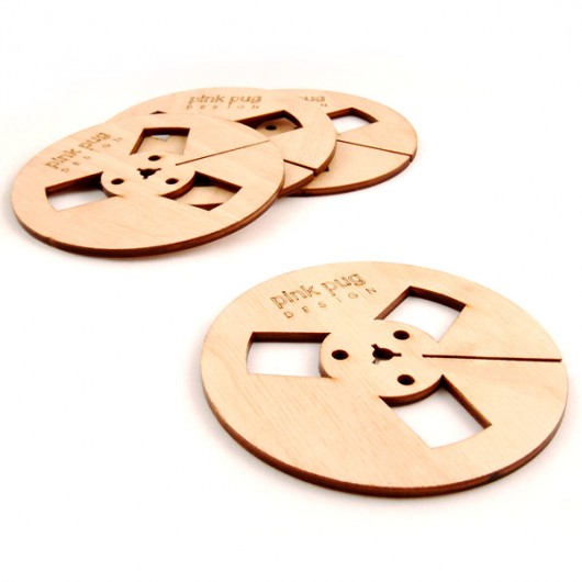 eco Data Storage- szpula Pink Pug Design