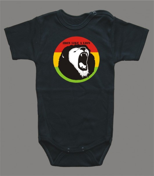 Body niemowlęce: Iron Like a Lion BabyGiftShop