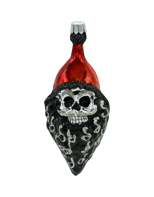 ozdoby choinkowe Bombka choinkowa: Czaszka Świętego Mikołaja