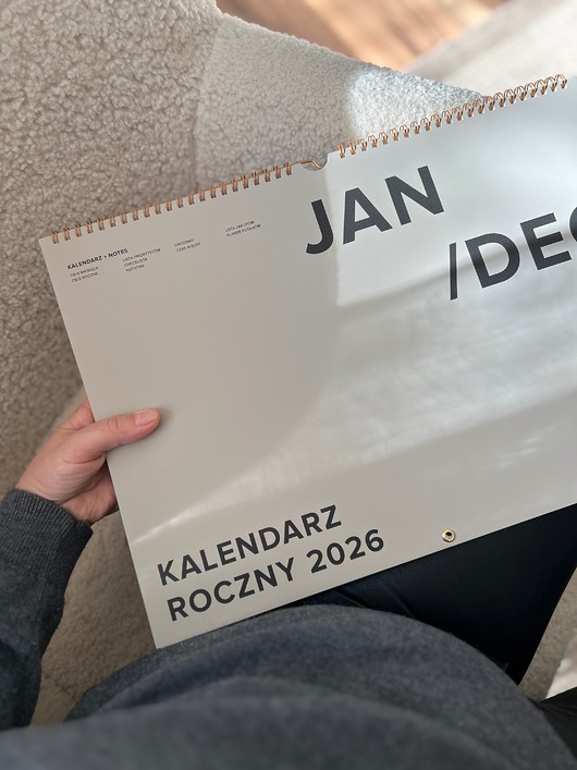 kalendarze i plannery Kalendarz 2026 ADHD-friendly