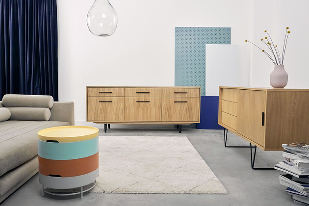 komody i szafki Komoda sideboard D-S10 sześć szuflad