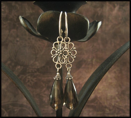 LUXURY- Kwarc Dymny w Koronkach Little Dreamer