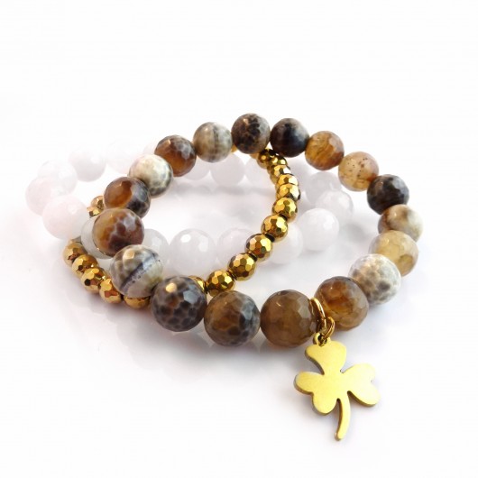 PROMOCJA!Bransoletki Golden Caramel labonita
