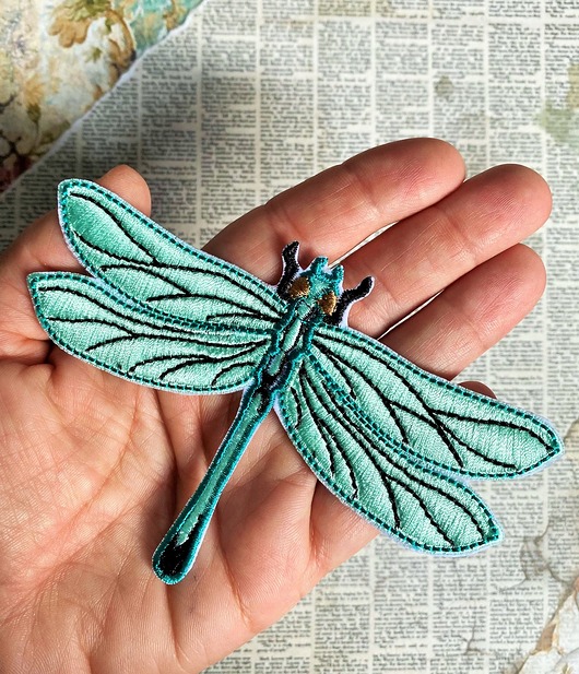 naszywki na ubrania Naszywka Ważka