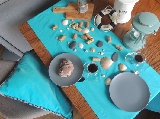 Bieżnik „Pretty turquoise” Color For Home