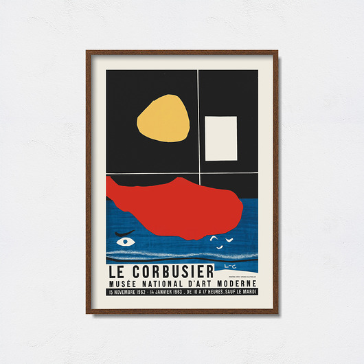 Le Corbusier plakat do wystawy Pas De LArt