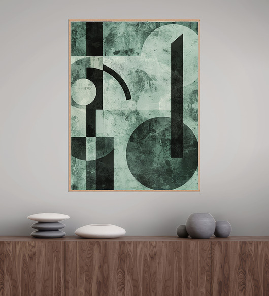 plakaty Geometria natury - Plakat, druk - Minimalizm, Boho, Loft #31