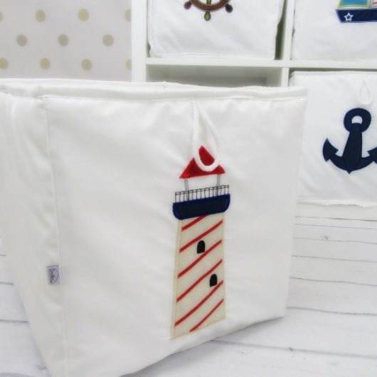 Pojemnik na zabawki z Latarnią Morską Enitka Sweet Baby Room