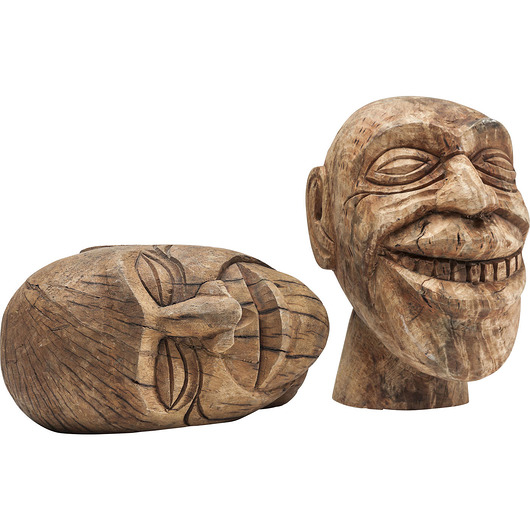Figurka dekoracyjna Head Laughing Men  Home Design