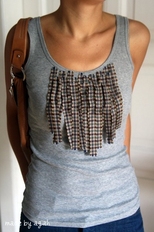 36 Tweed Bib made by agah