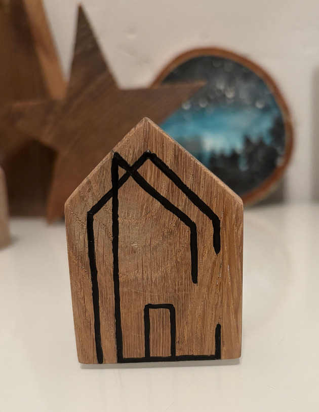 Akcesoria pozostałe Brelok dąb, personalizowany